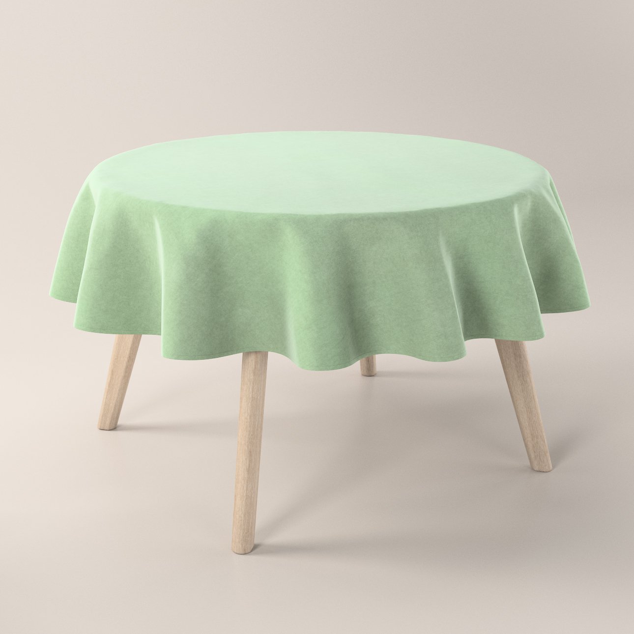 Nappe Ronde Vert Clair Dekoria Fr