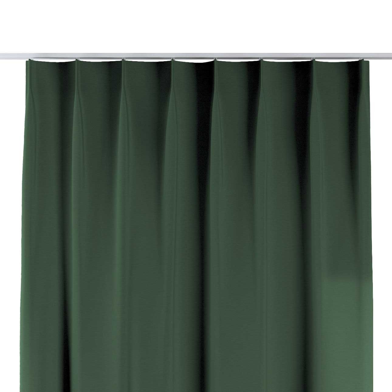 Dekoria Záves so systémom FLEX (jednoduché spony flex), zelená, Cotton Panama, 702-06