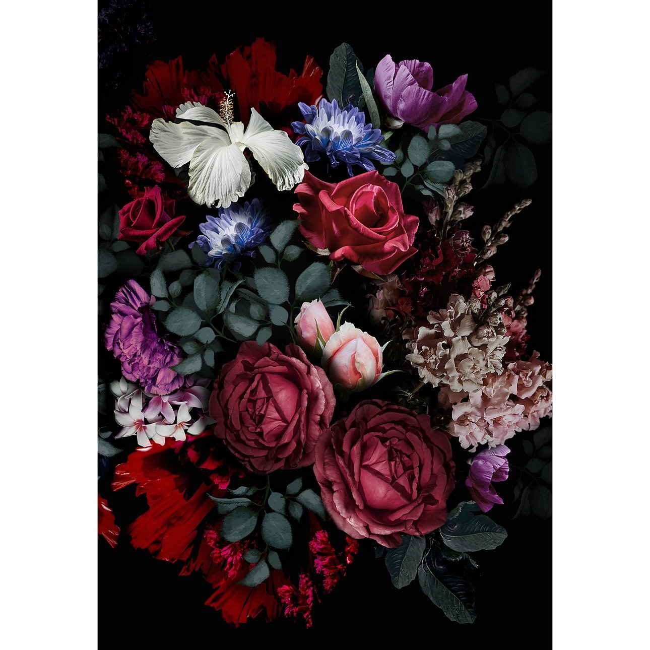 Dekoria Obraz na plátne Flowers II, 70 x 100 cm