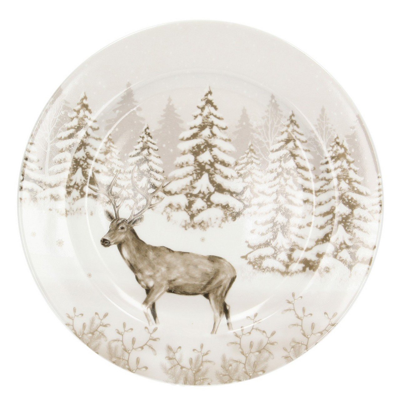 Talíř Winter Meadow ⌀21cm deer