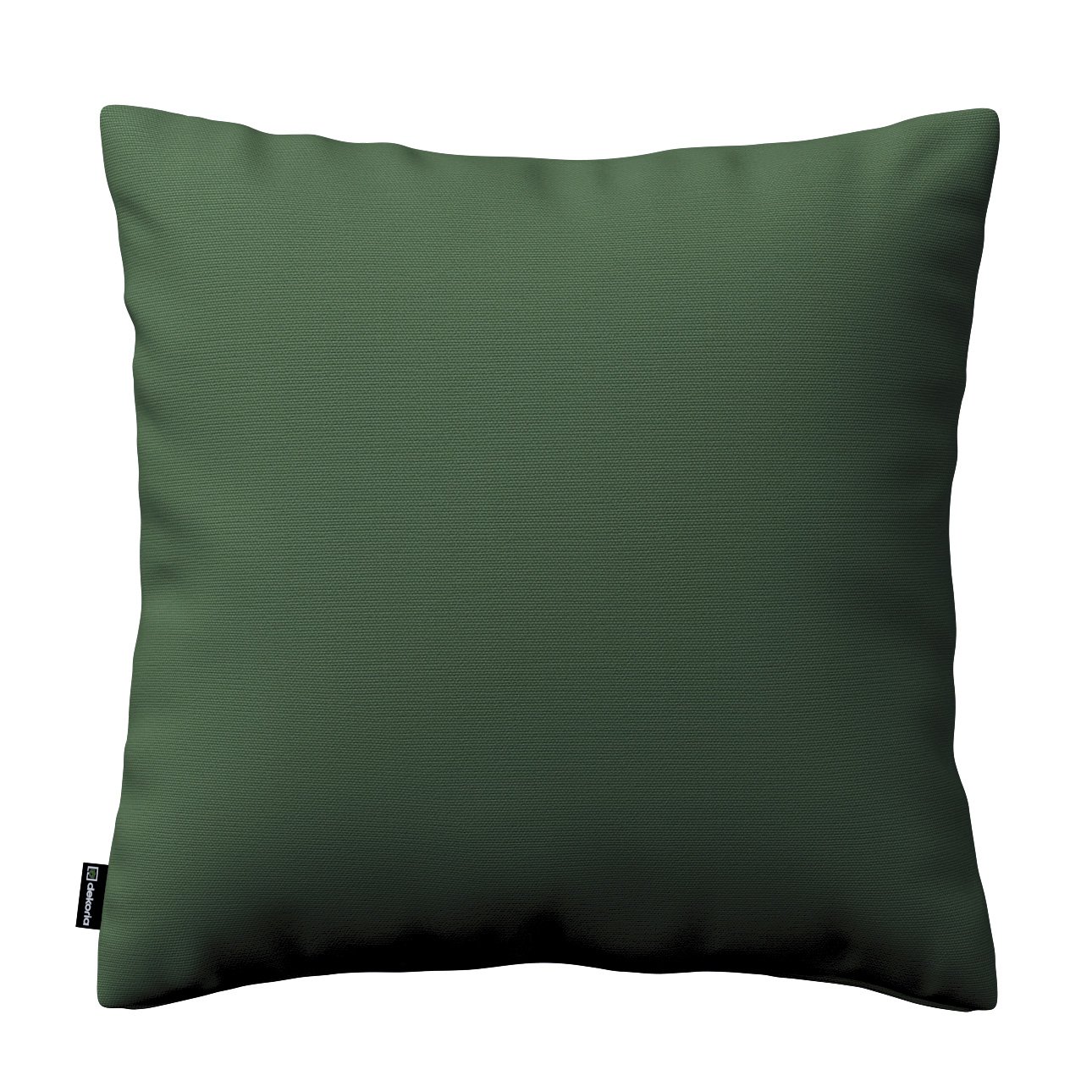 Dekoria Karin - jednoduchá obliečka, zelená, 60 x 60 cm, Cotton Panama, 702-06