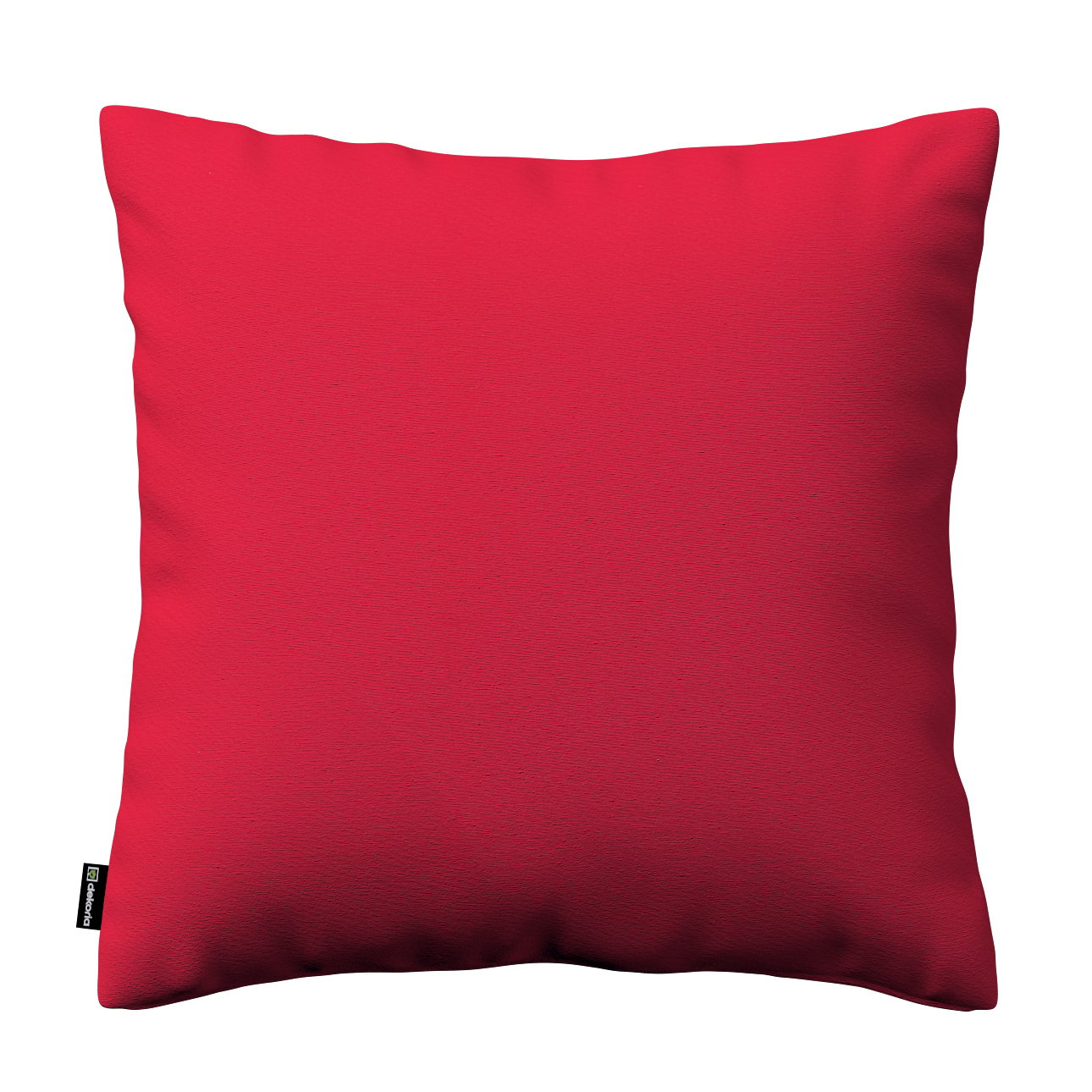 Dekoria Karin - jednoduchá obliečka, červená, 50 x 50 cm, Quadro, 136-19