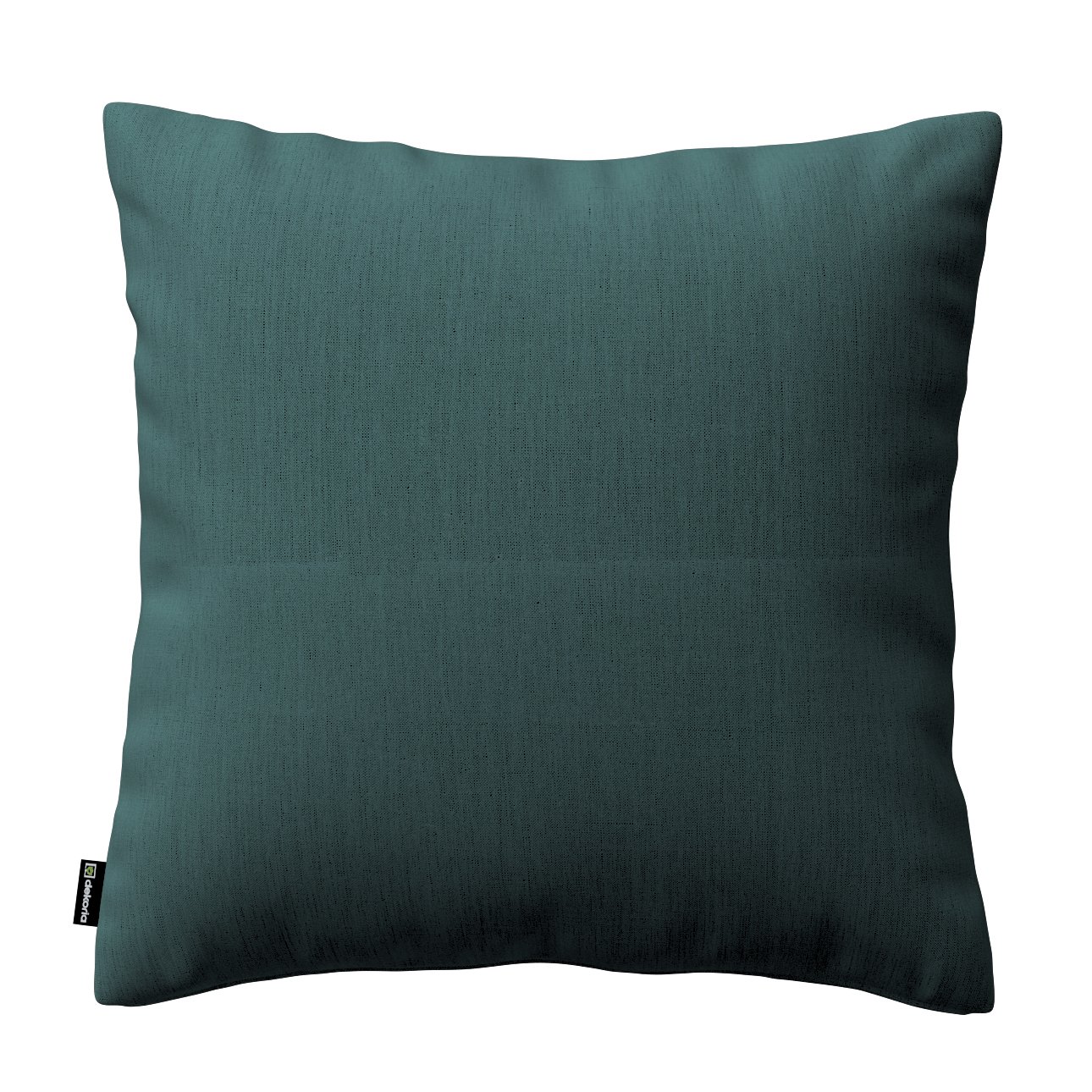 Dekoria Karin - jednoduchá obliečka, matná smaragdová zelená, 50 x 50 cm, Linen, 159-09
