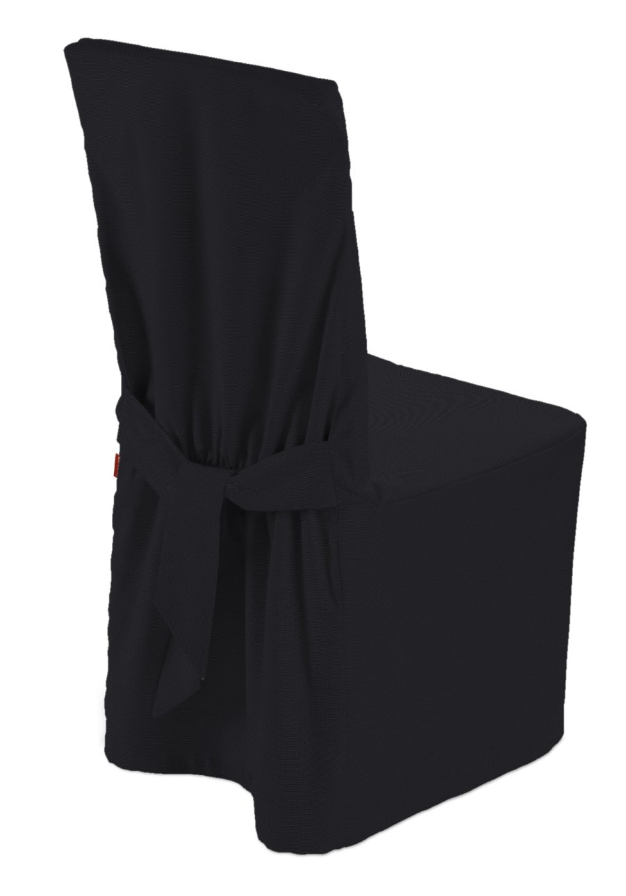 Dekoria Návlek na stoličku, čierna, 45 x 94 cm, Etna, 705-00