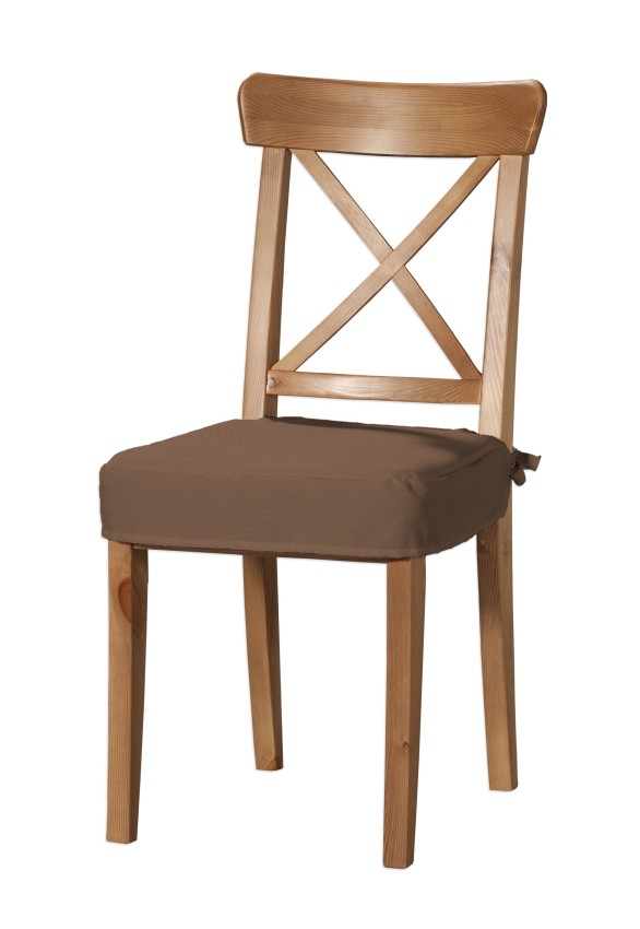 Dekoria Sedák na stoličku Ingolf, hnedá, návlek na stoličku Inglof, Loneta, 133-09