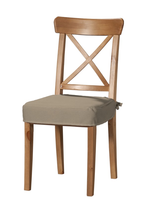 Dekoria Sedák na stoličku Ingolf, béžová, návlek na stoličku Inglof, Quadro, 136-09