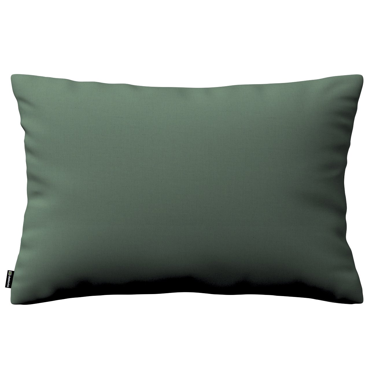 Dekoria Karin - jednoduchá obliečka, 60x40cm, matná zelená, 60 x 40 cm, Linen, 159-08