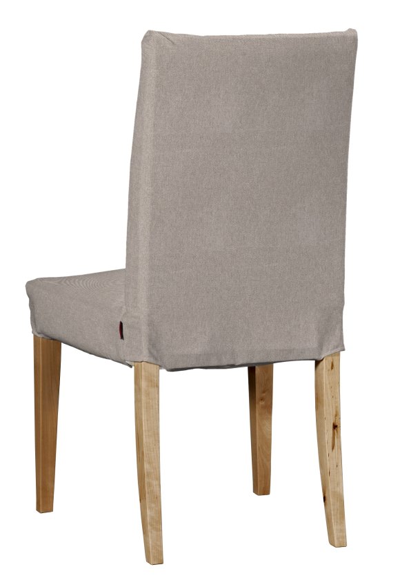 Dekoria Návlek na stoličku Henriksdal (krátky), béžovo - sivá, návlek na stoličku Henriksdal - krátky, Etna, 705-09