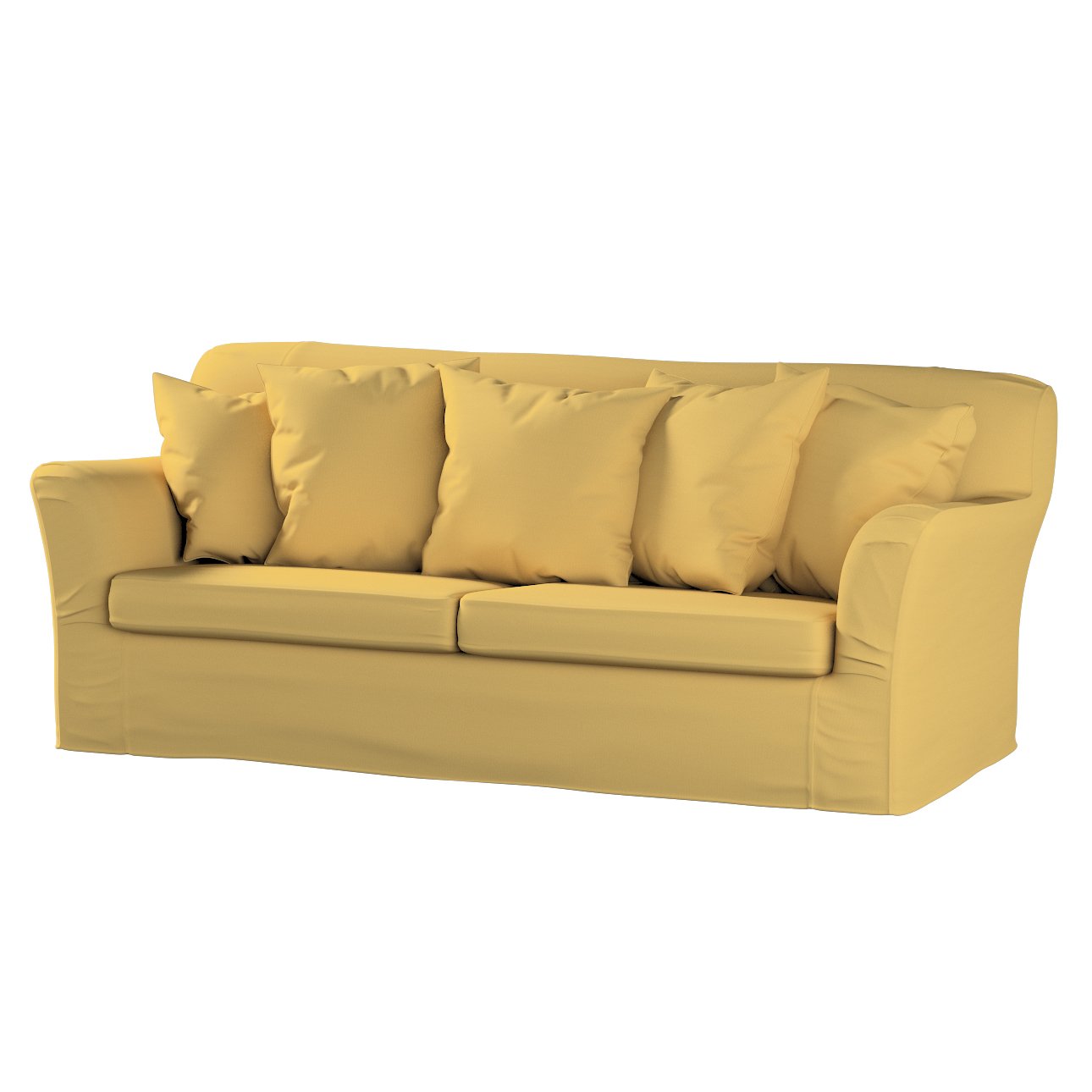 Dekoria Poťah na sedačku Tomelilla (rozkladacia), matná žltá, Poťah na sedačku Tomelilla - rozkladacia, Cotton Panama, 702-41