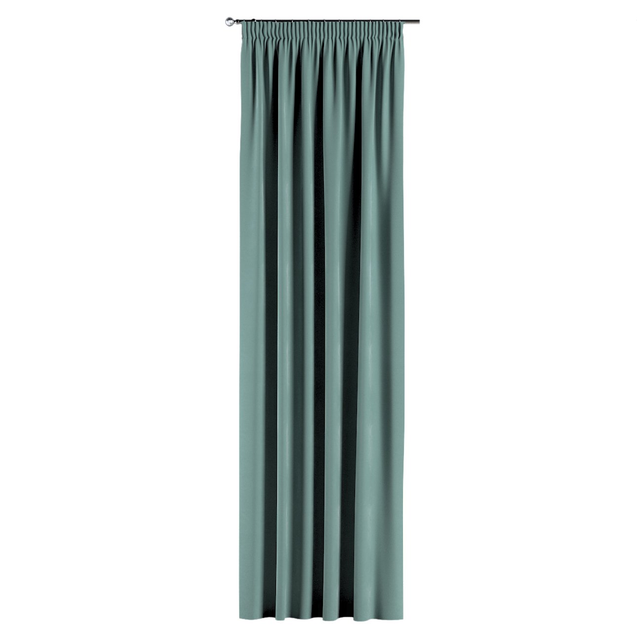 Vorhang mit Kräuselband, mintgrün, 704-18