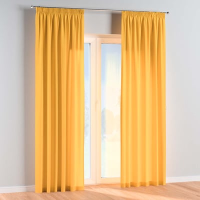 gelb, Yellowtipi 133-40 - Stck., 1 Kräuselband mit Vorhang