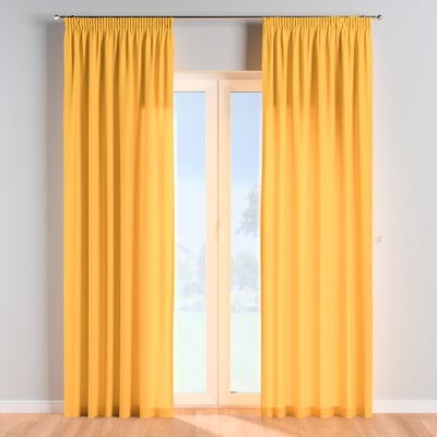 gelb, Vorhang mit - 133-40 Stck., 1 Yellowtipi Kräuselband