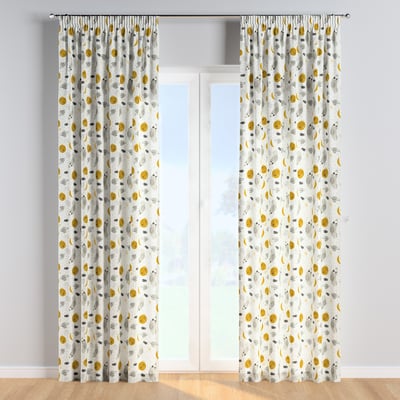 Vorhang mit 1 - Stck., Yellowtipi 500-44 weiß-grau, Kräuselband