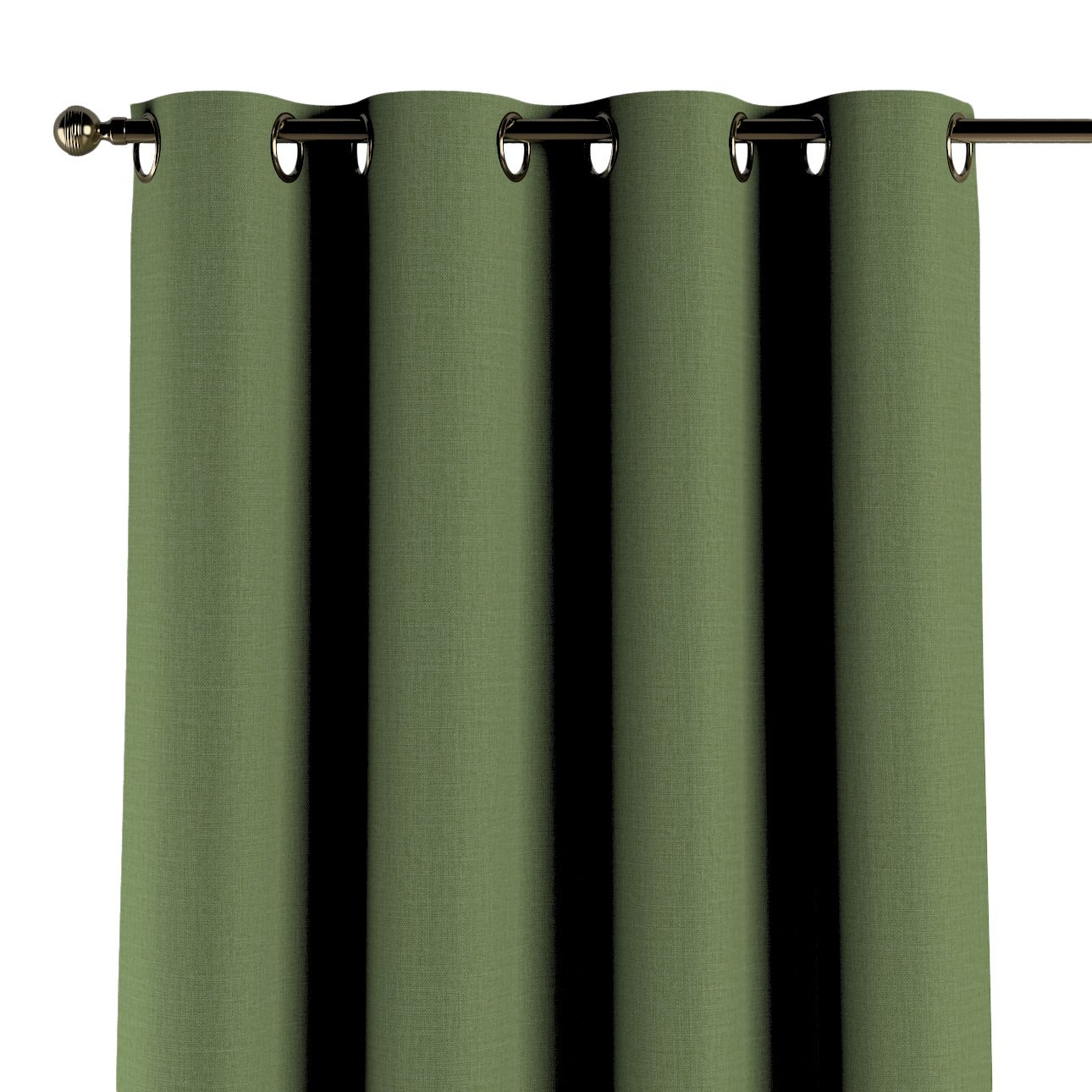 Dekoria Záves s kolieskami, zelená štruktúra, Blackout 300 cm, 269-15