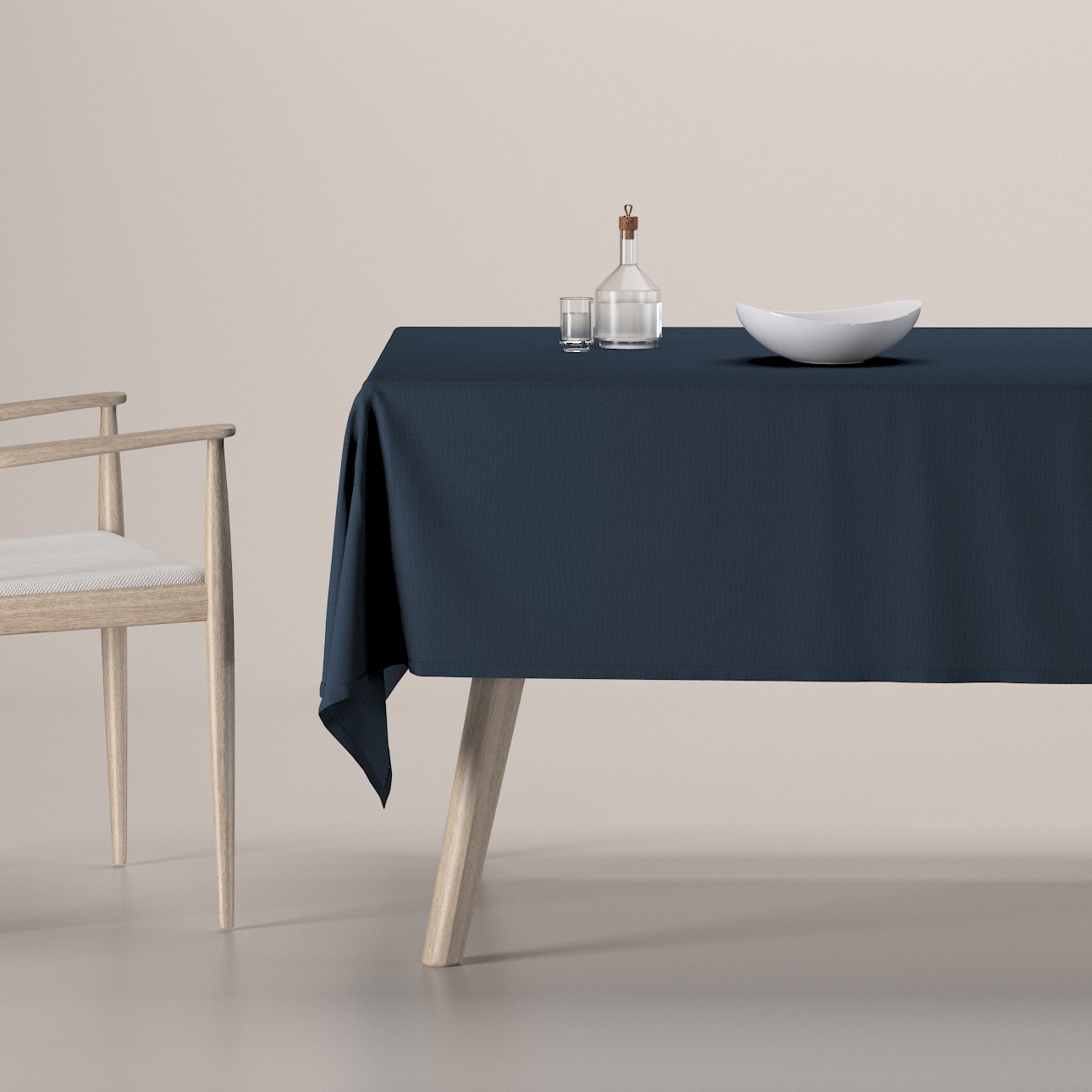 Dekoria Obrus na stôl obdĺžnikový, granátová, Quadro, 136-04