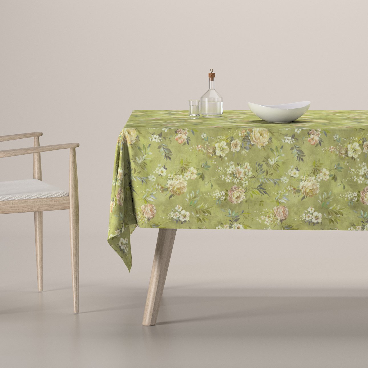 Dekoria Obrus na stôl obdĺžnikový, zelená, Arte, 144-01