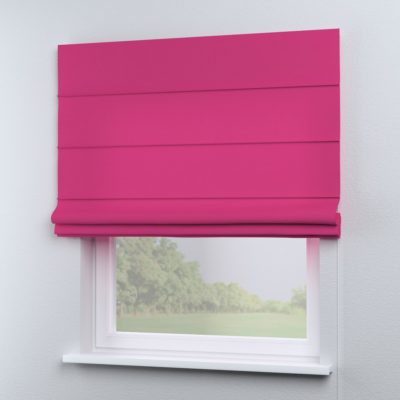 Capri Roman blind, fuchsia, 13360 Dekoria.co.uk