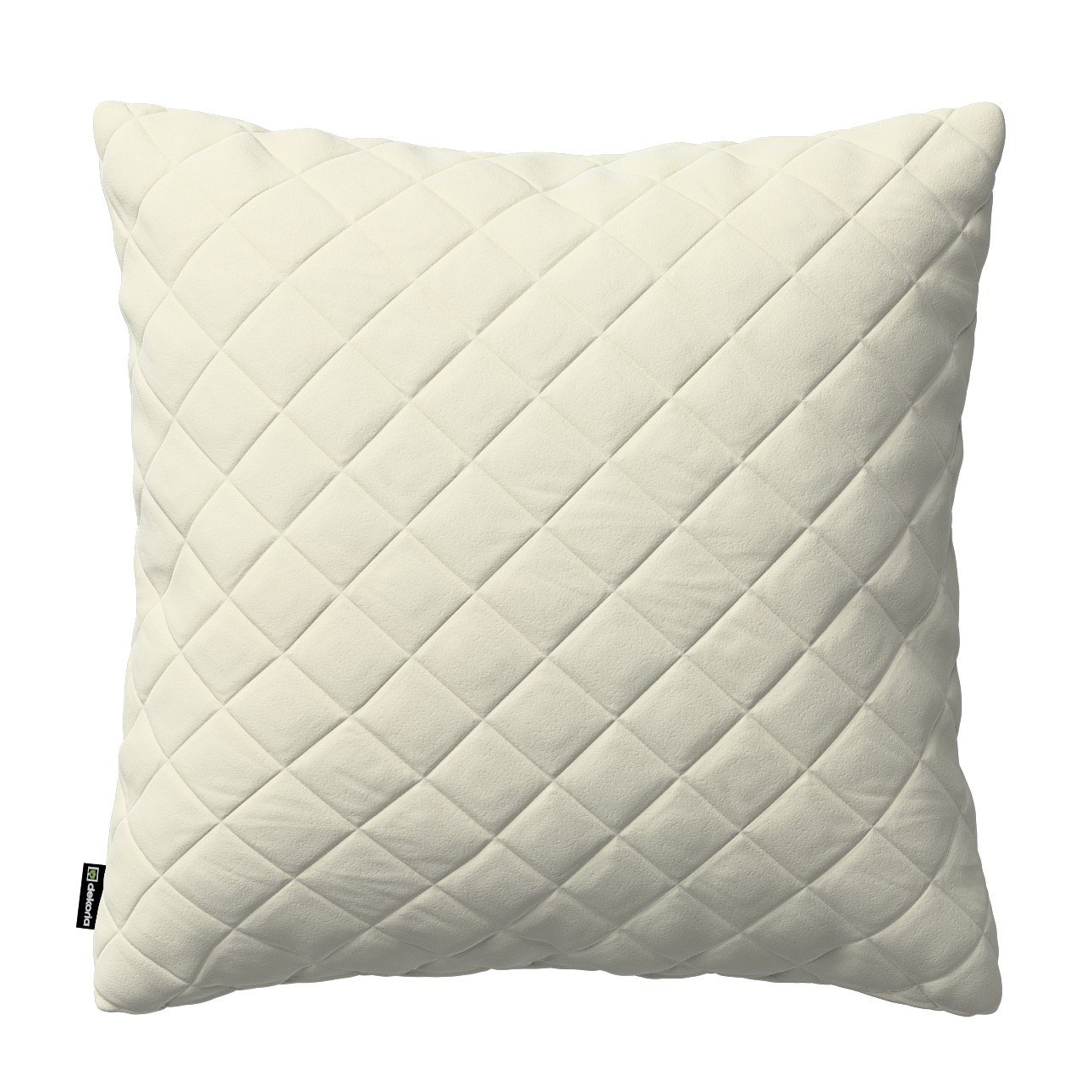 Dekoria Obliečka Kinga pikovaná 43 x 43 cm, OffWhite, 43 x 43 cm, Velvet, 704-10