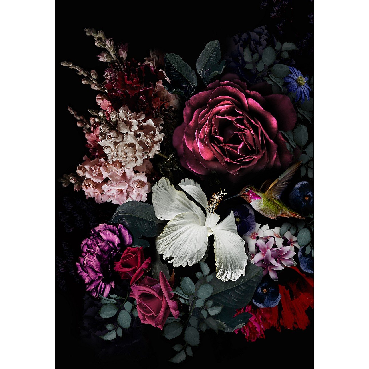 Dekoria Obraz na plátne Flowers I, 50 x 70 cm