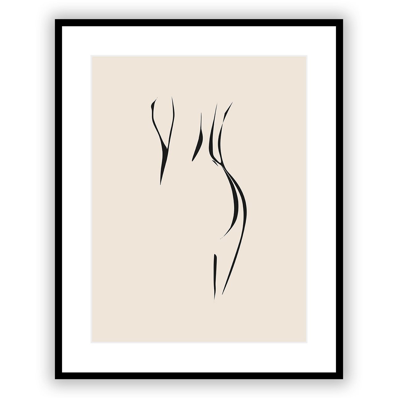 Dekoria Obraz Nude Line I 40 x 50 cm, 40 x 50 cm 