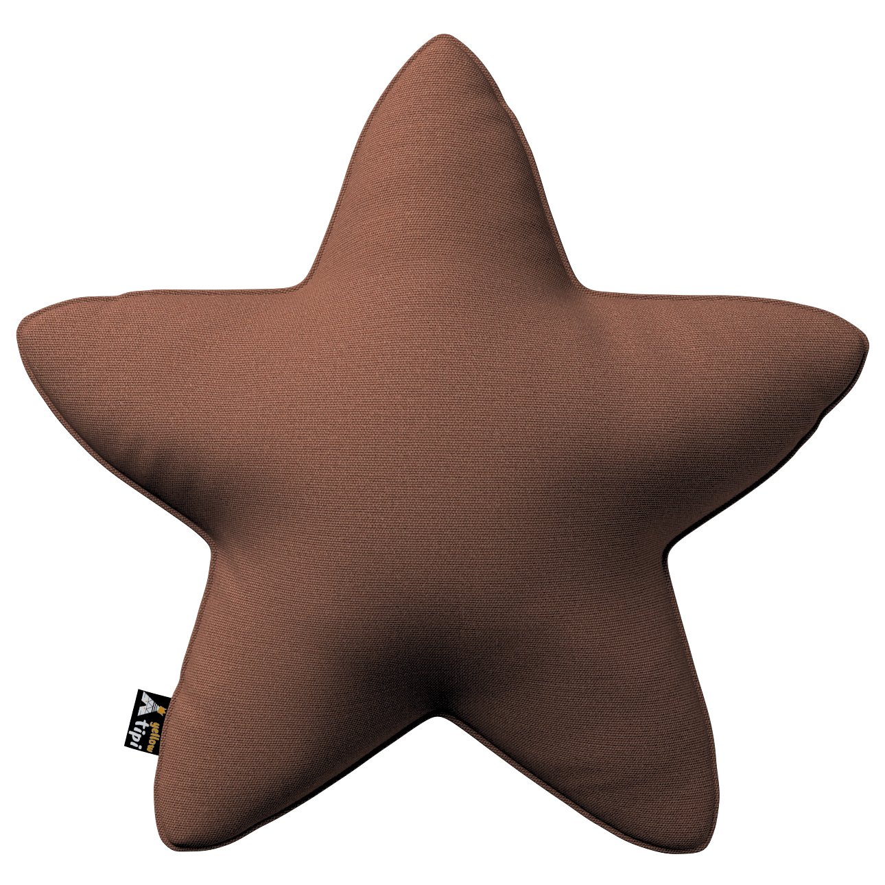 Фото - Безкаркасні меблі Lucky Poduszka  Star, brązowy, 52x15x52cm, Happiness 