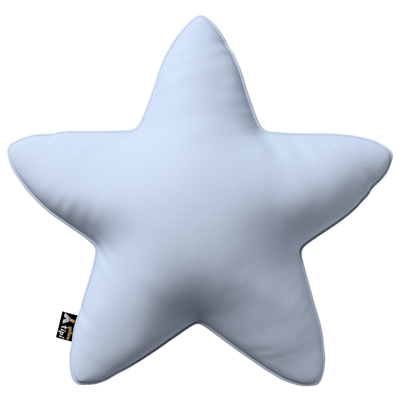 Фото - Безкаркасні меблі Lucky Poduszka  Star, pastelowy niebieski, 52x15x52cm, Happiness 