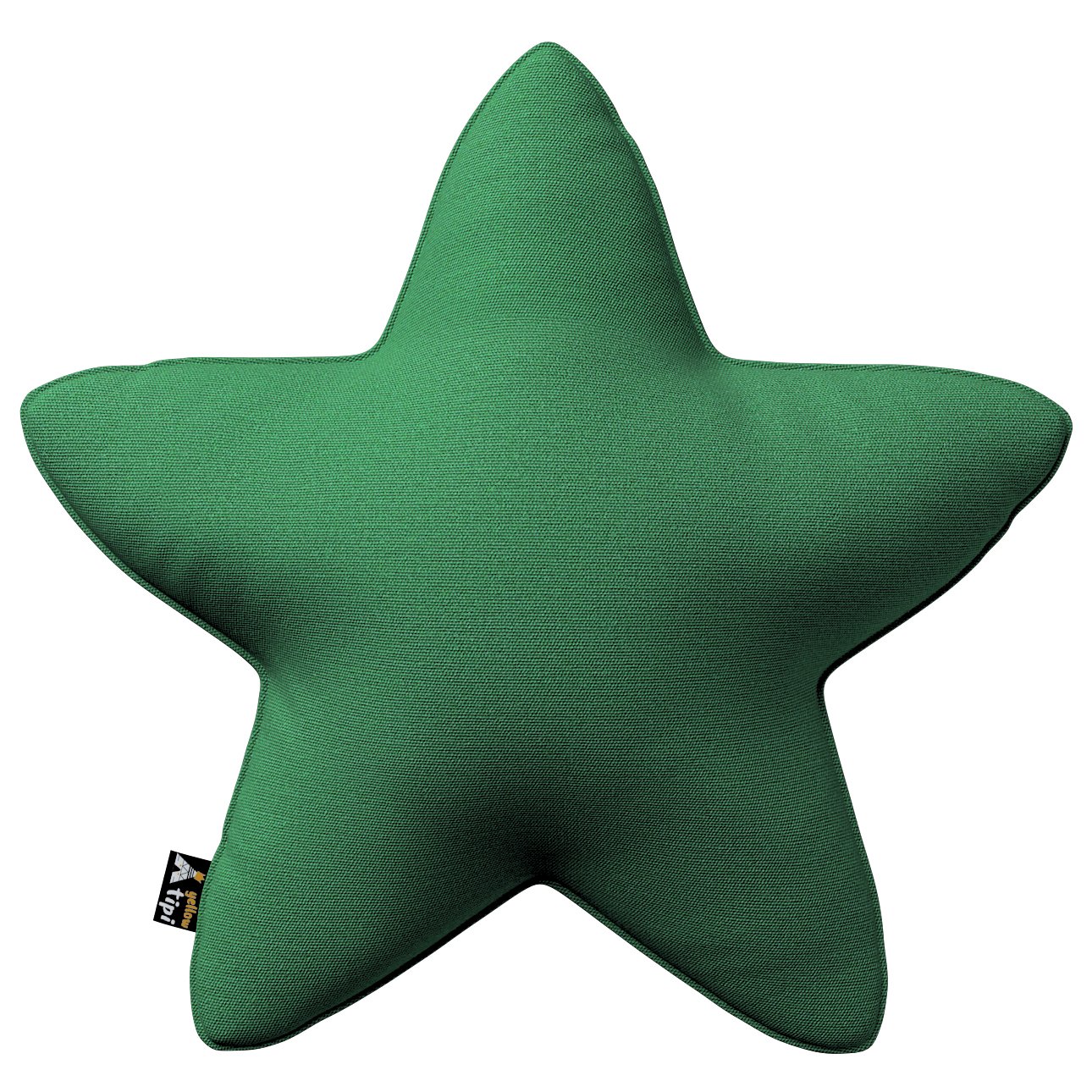 Фото - Безкаркасні меблі Lucky Poduszka  Star, butelkowa zieleń, 52x15x52cm, Happiness 