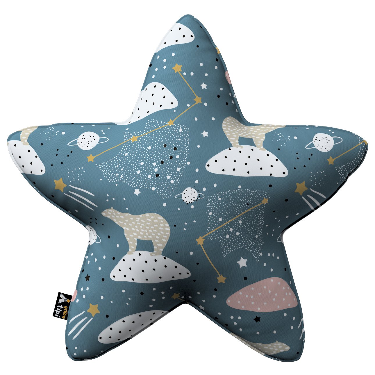 Фото - Безкаркасні меблі Lucky Poduszka  Star, niebieski, 52x15x52cm, Magic Collection 