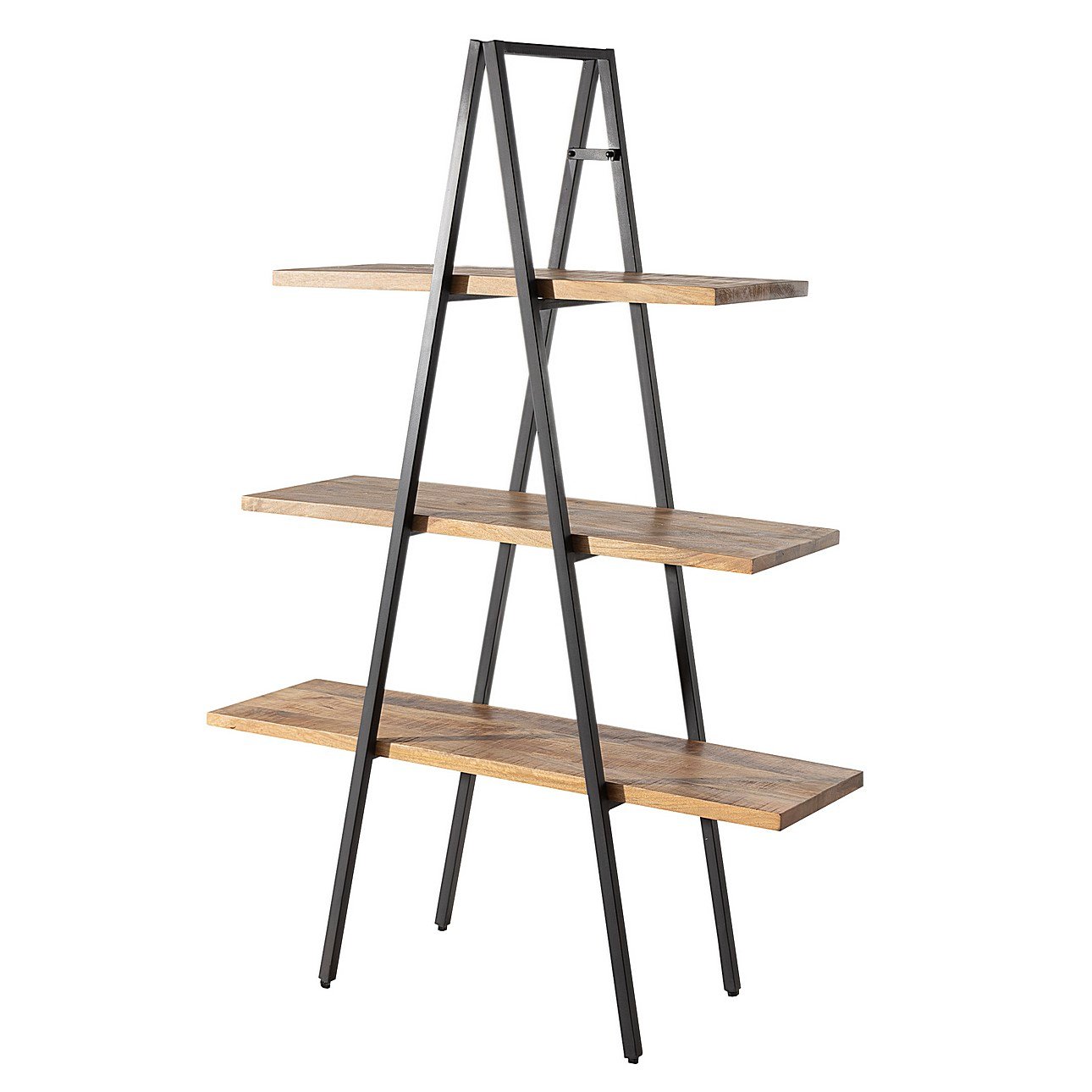 E-shop Dekoria Regál ‐ rebrík Loft, 120 x 40 x 173 cm