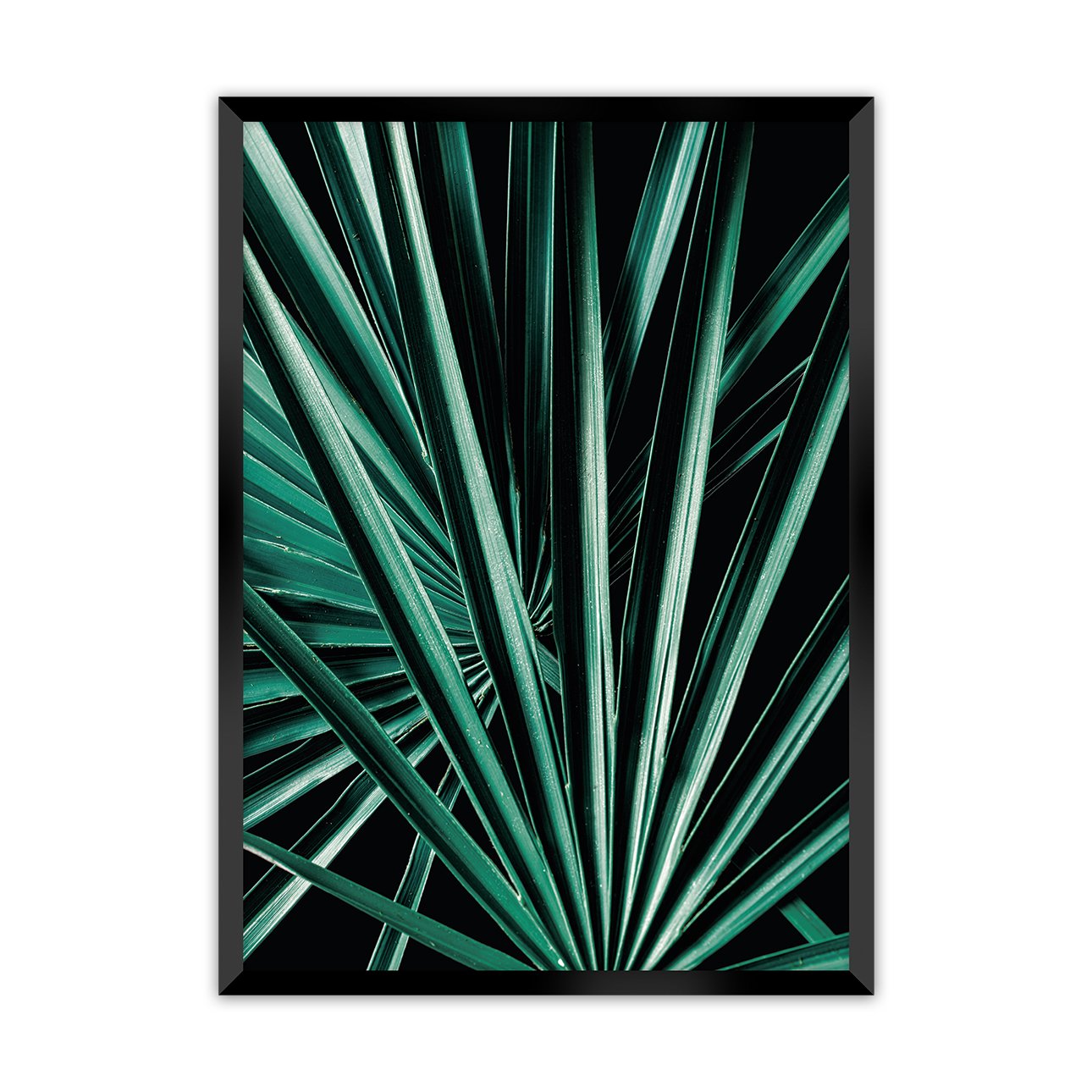 Dekoria Plakát Dark Palm Tree, 21 x 30 cm, Volba rámku: Černý