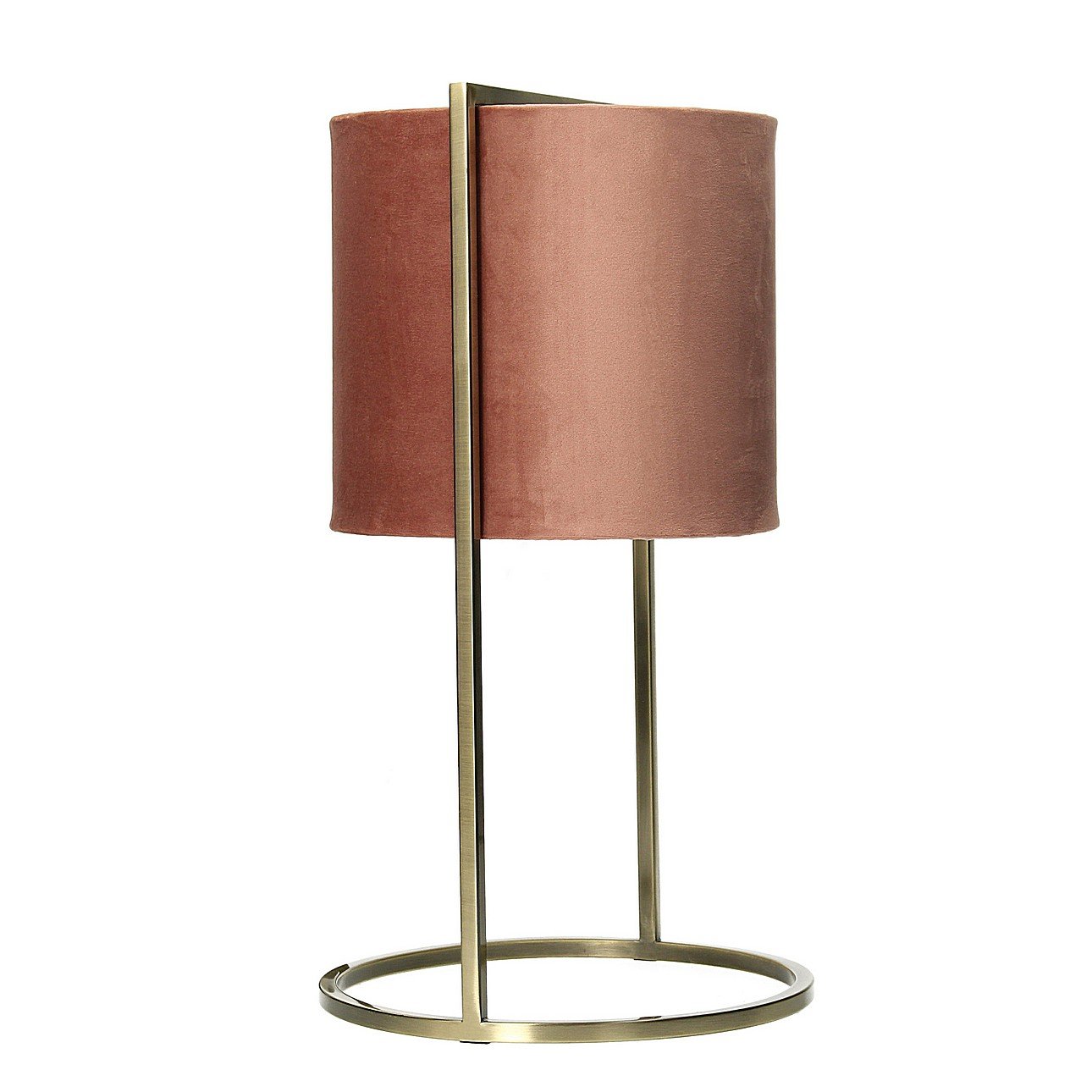 Stolní dekorační lampa Santos Pink&Gold výška 45cm