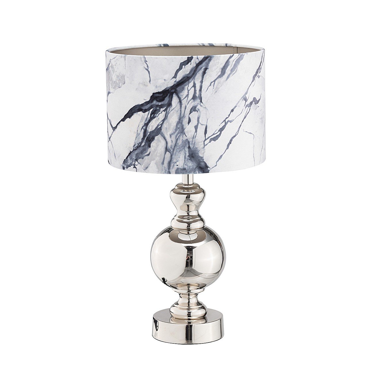 Dekoria Stolová lampa Marble Grey, 55,5 cm 