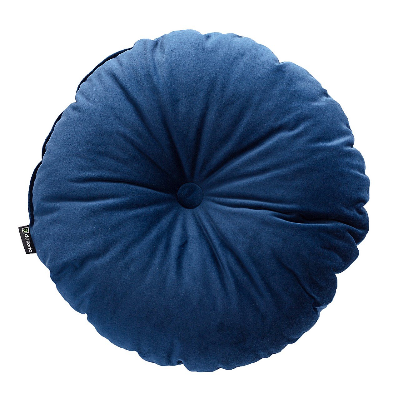 Round blue clearance cushion