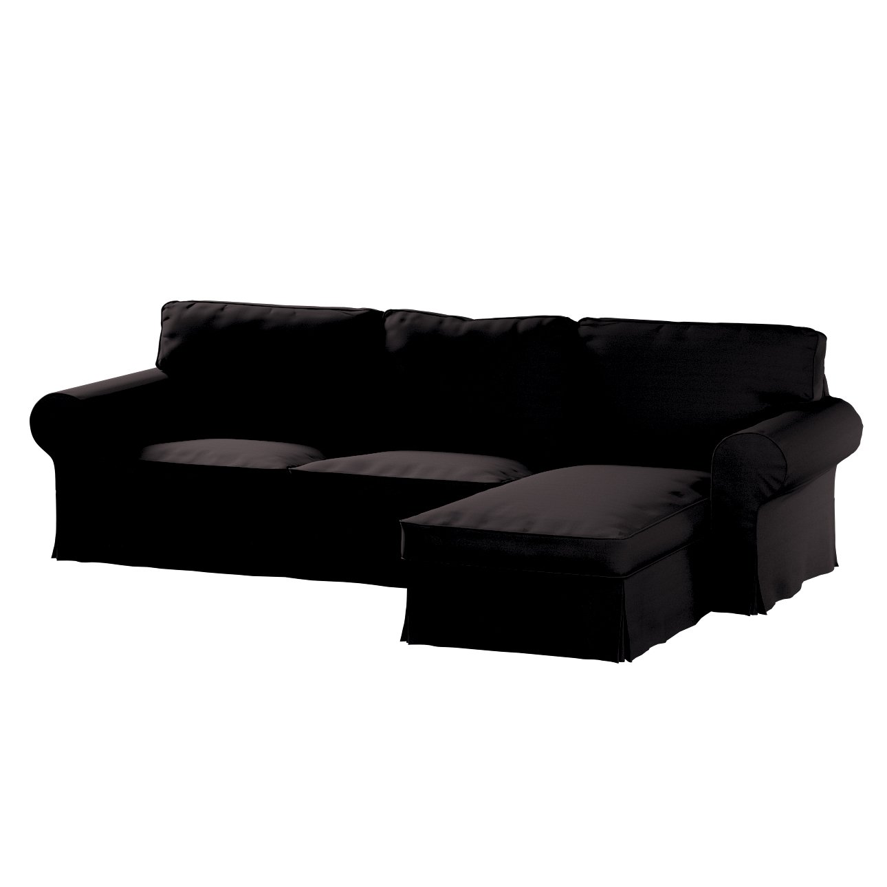 Ikea ektorp store sofa with chaise