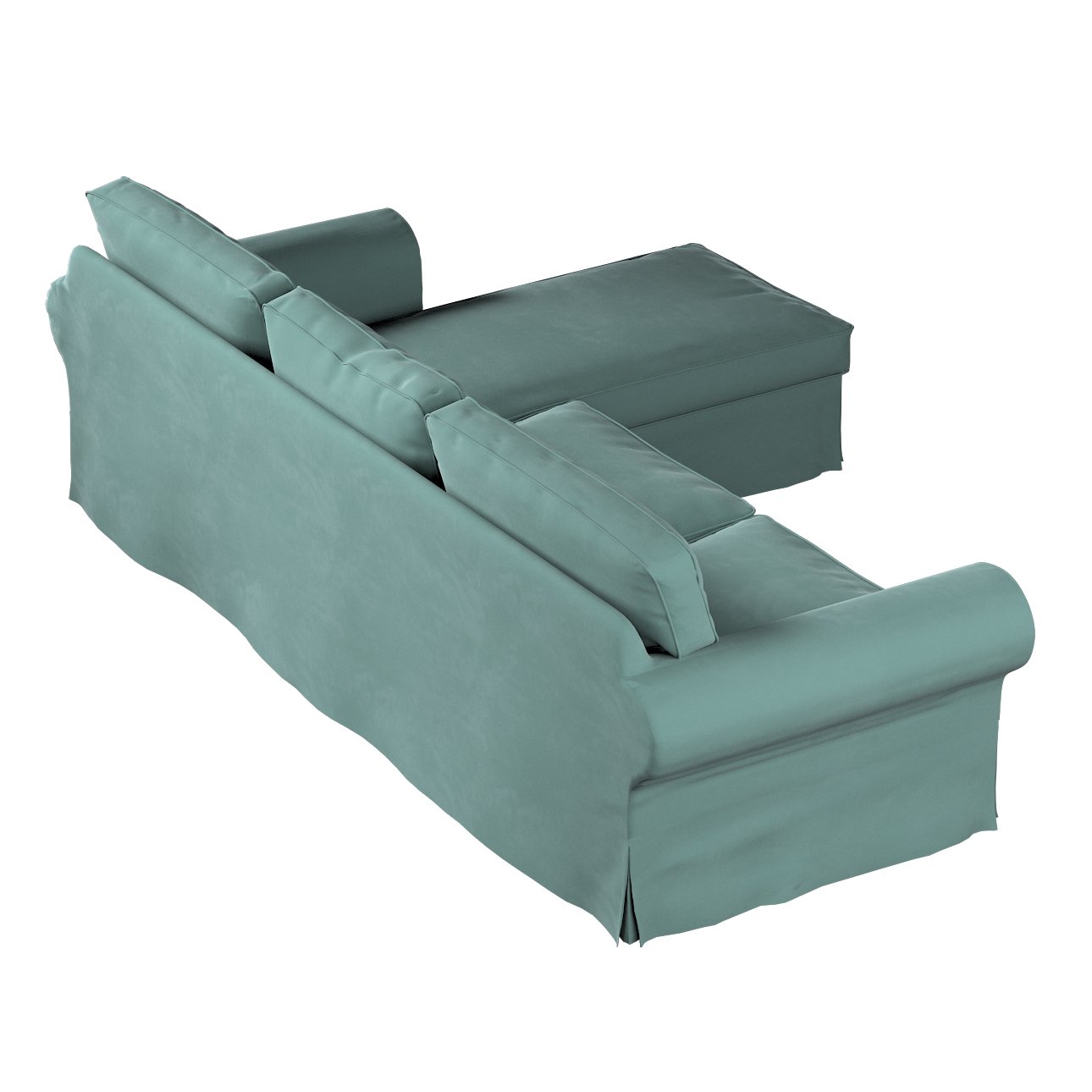 Ikea ektorp deals sectional with chaise