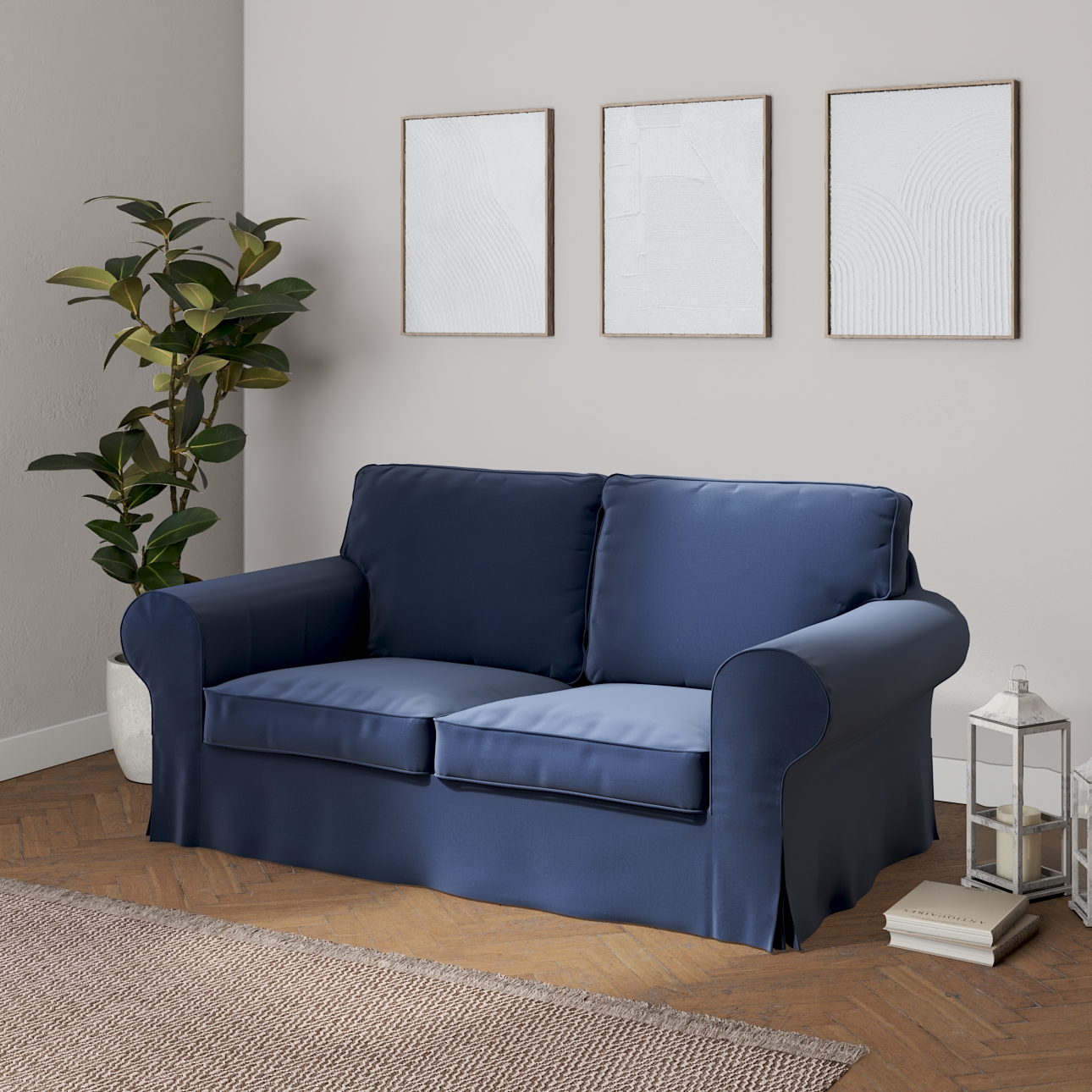 Ikea sofa bed deals blue