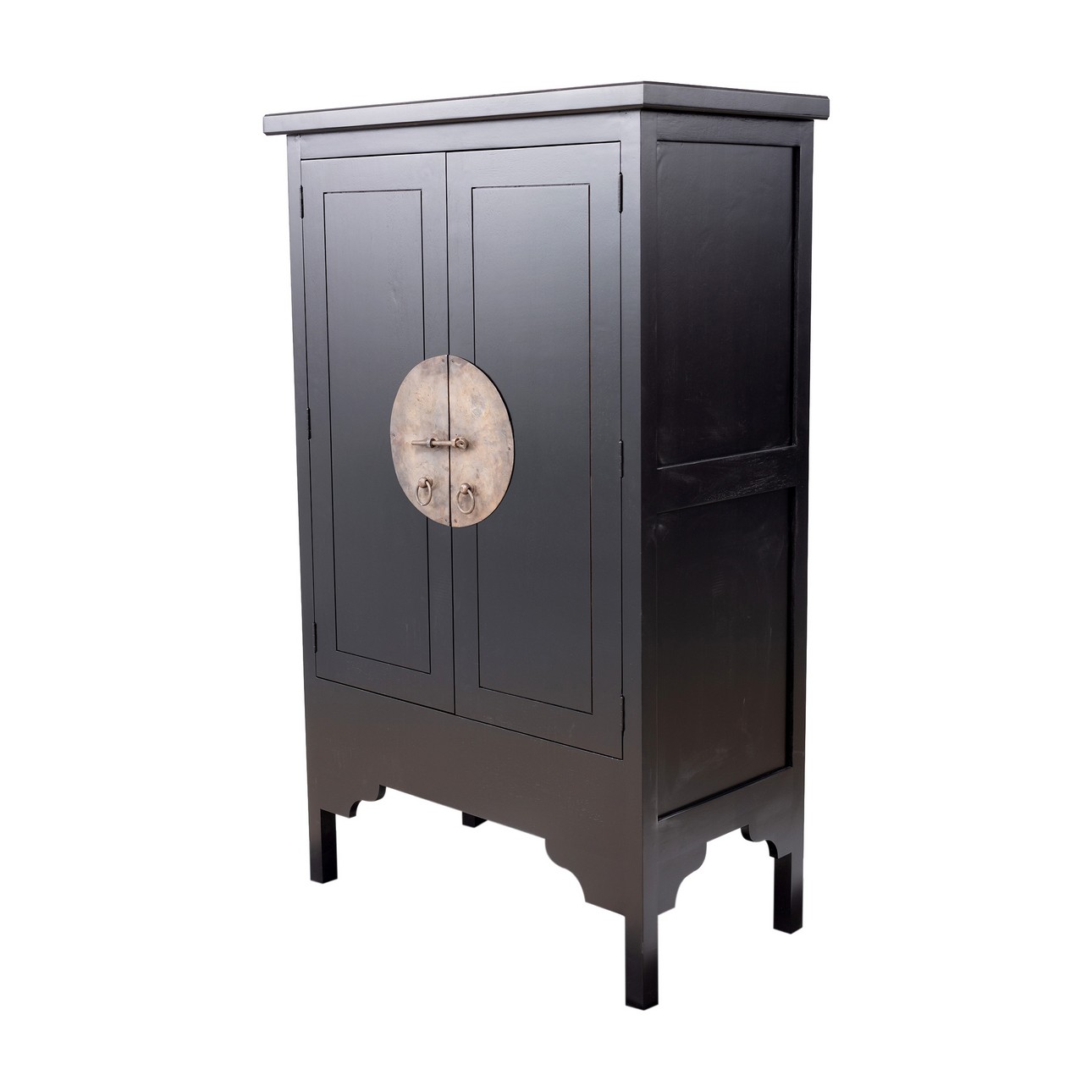 Petite armoire Modern 104x56x170cm noire