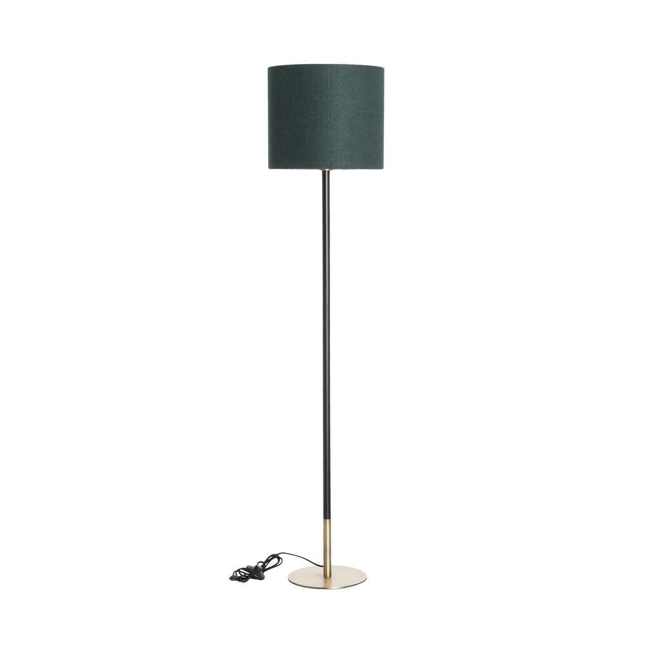 Dekoria Stojacia lampa Hailey Dark Green 162cm, 35 x 162 cm