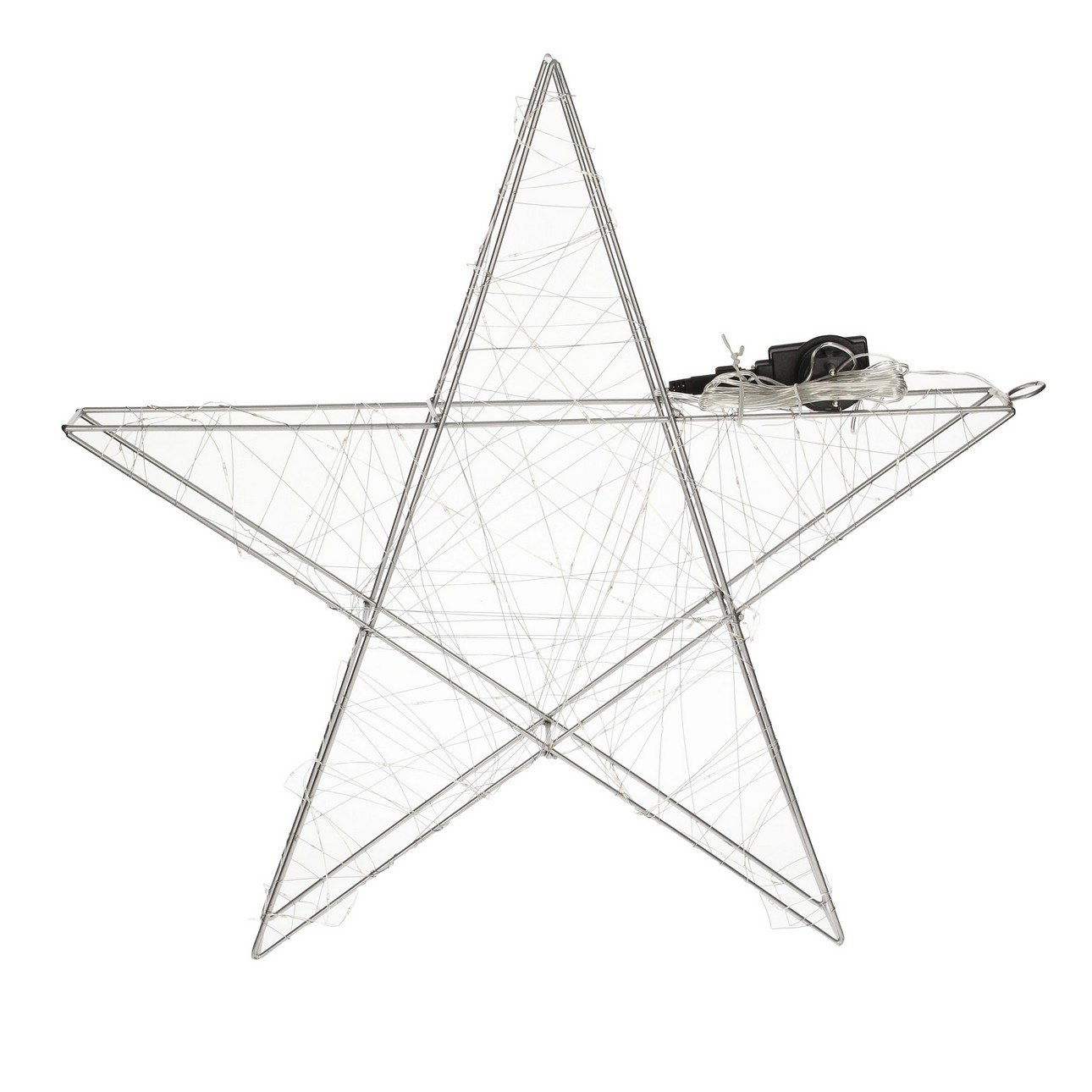 E-shop Dekoria Dekorácia Shining Star 58cm, 58 x 8 x 58 cm