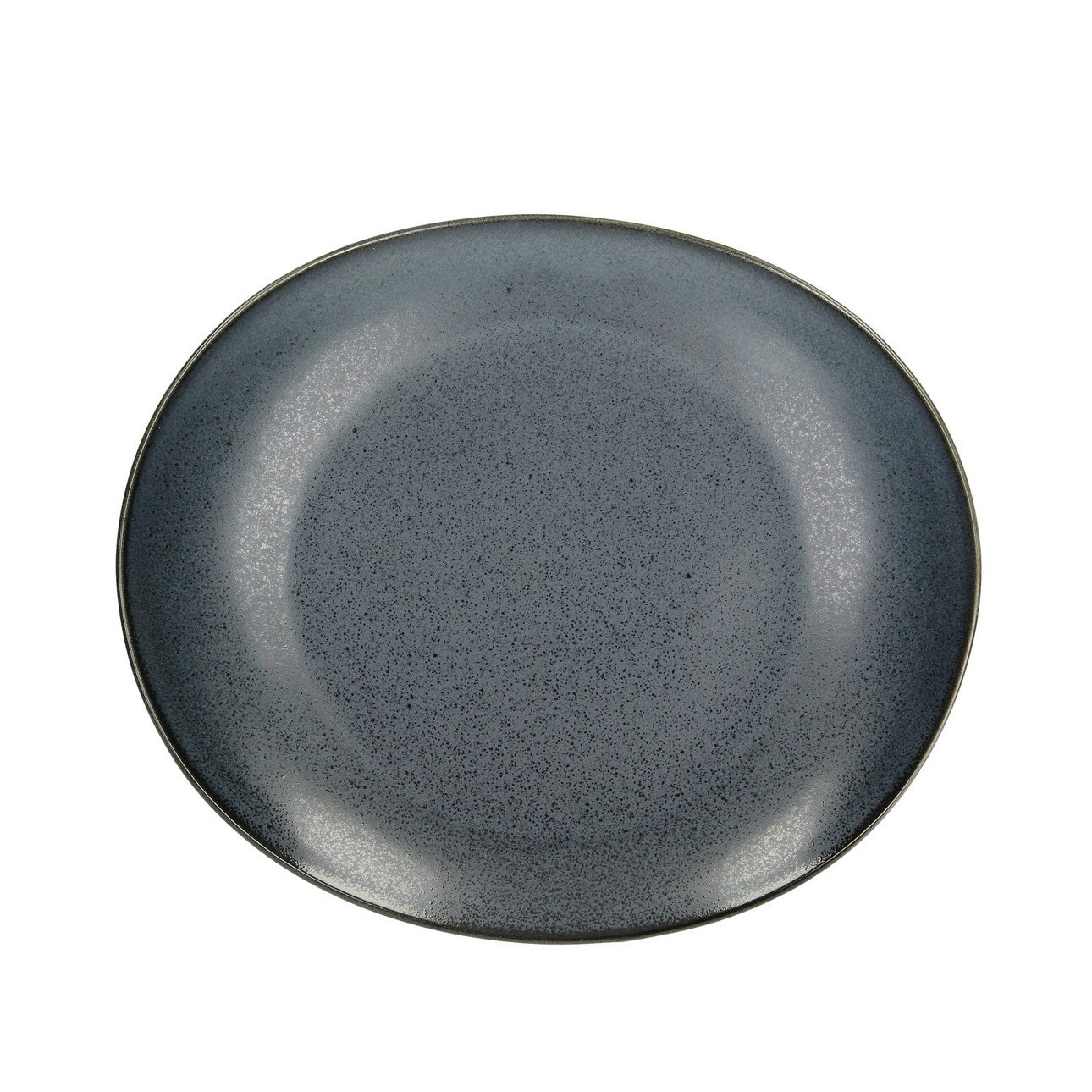 Dekoria Jedálenský tanier Della, 28 x 24,5 x 2,4-3,8 cm