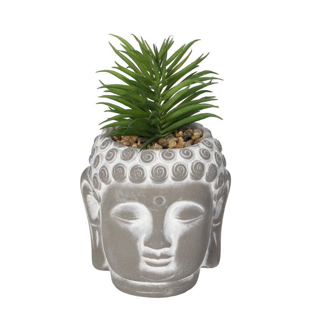 E-shop Dekoria Dekorácie Succulent I Buddha 17cm, 10 x 10 x 17 cm