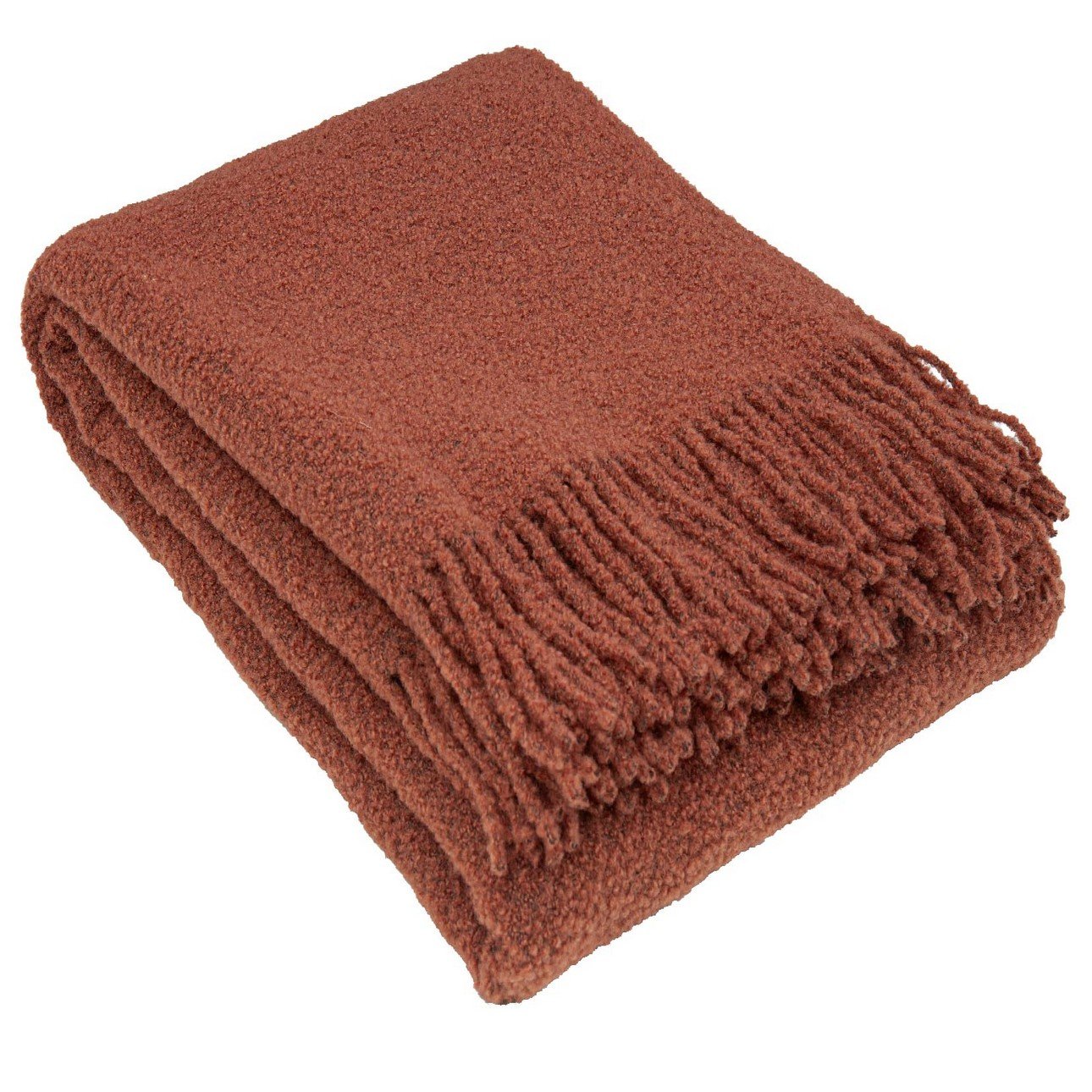 Pled Boucle 140x200cm cinnamon