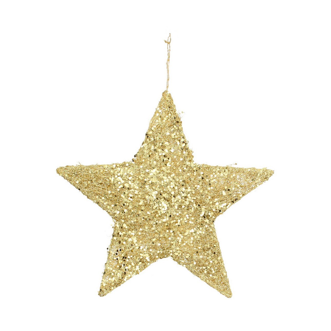 Dekoria Dekorace Golden Star 30cm, 30 x 1 cm