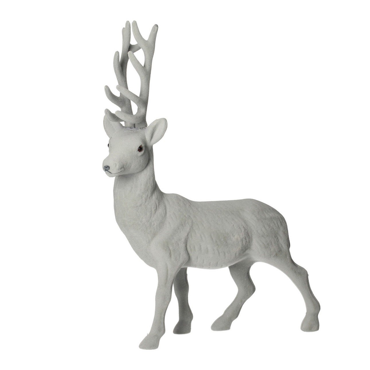 E-shop Dekoria Dekorácia Reindeer 30x9x40 grey, 30 x 9 x 40 cm
