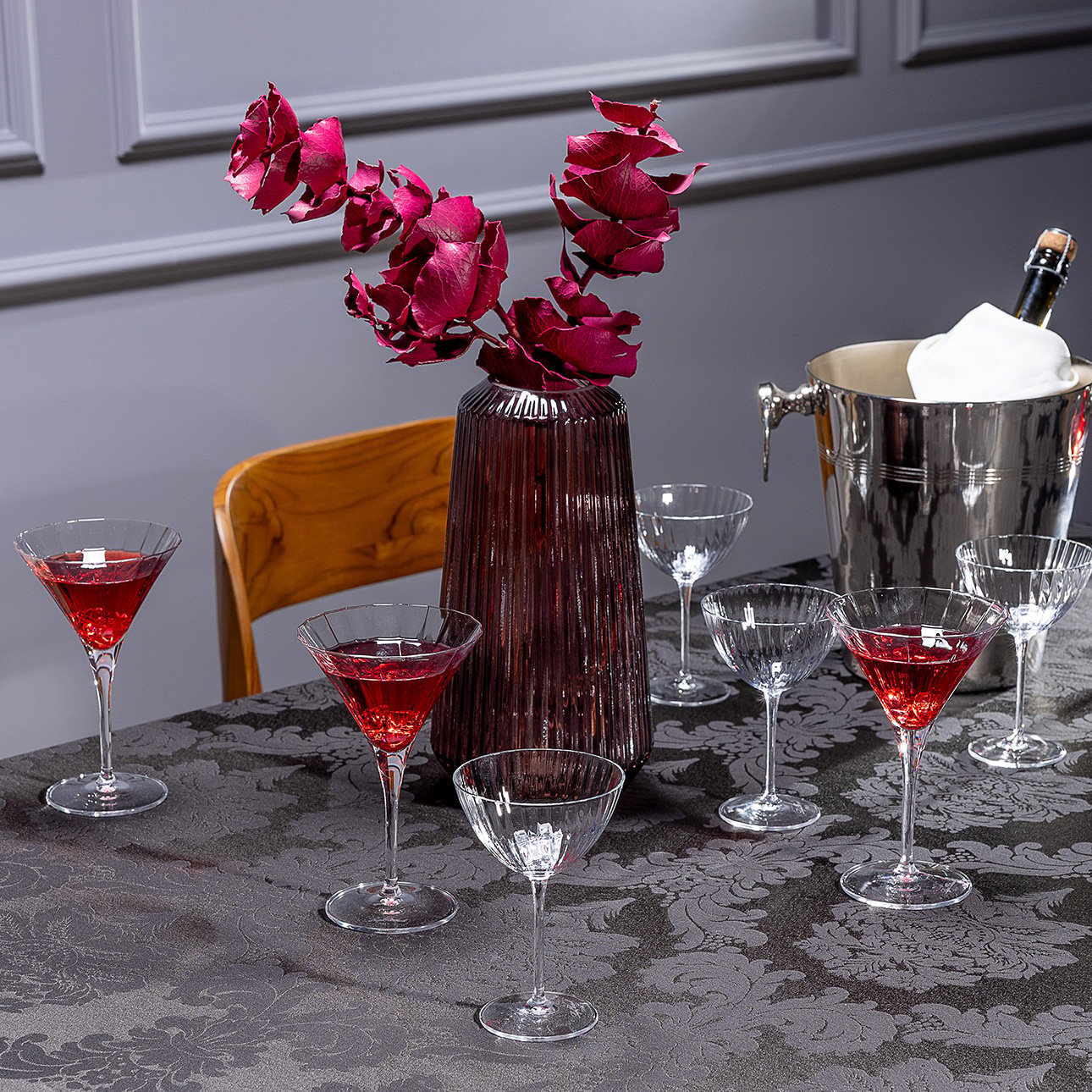Kieliszki do martini Chetti 4szt. 260ml