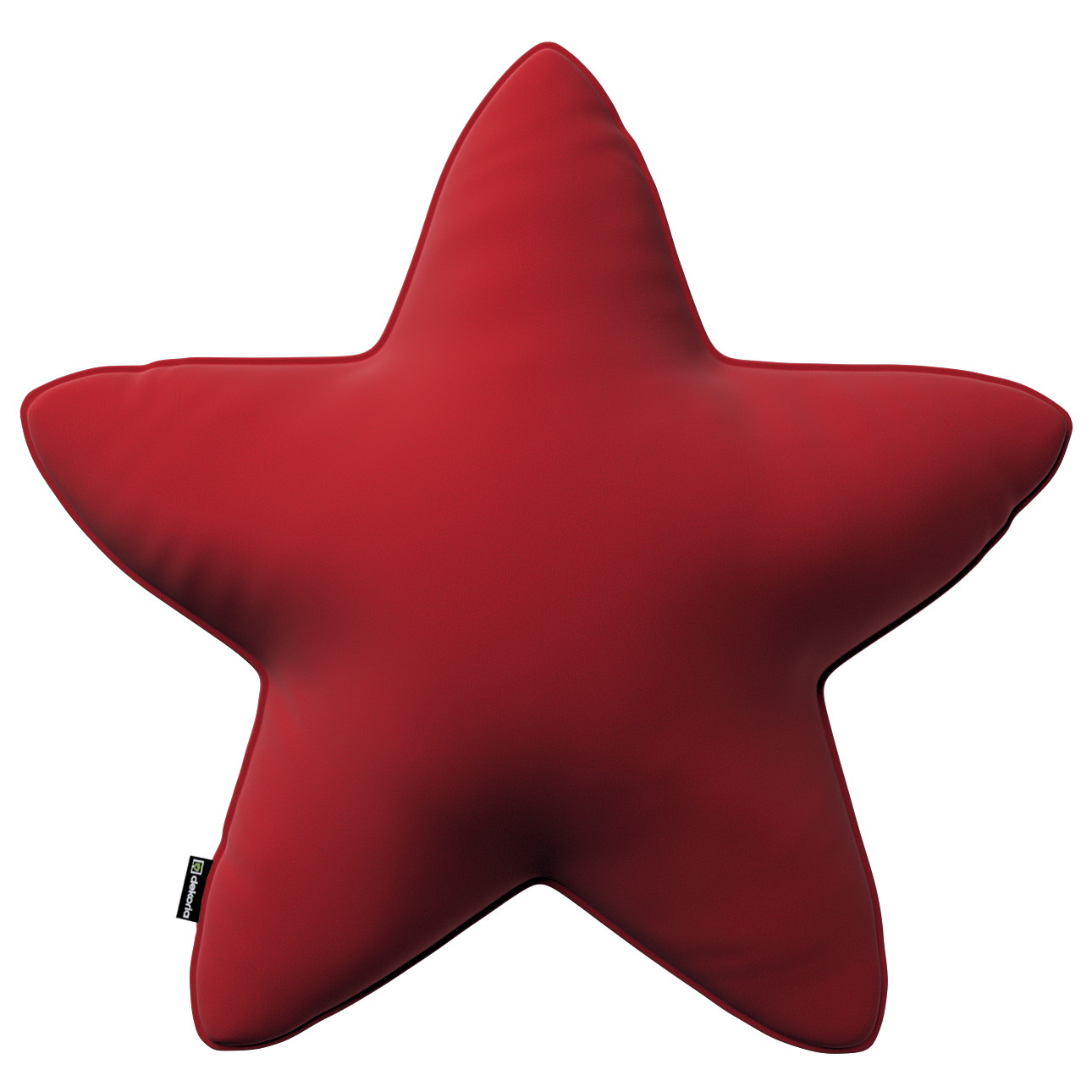 Dekoria Polštář Hvězda 52x15cm red, 52 x 15 cm