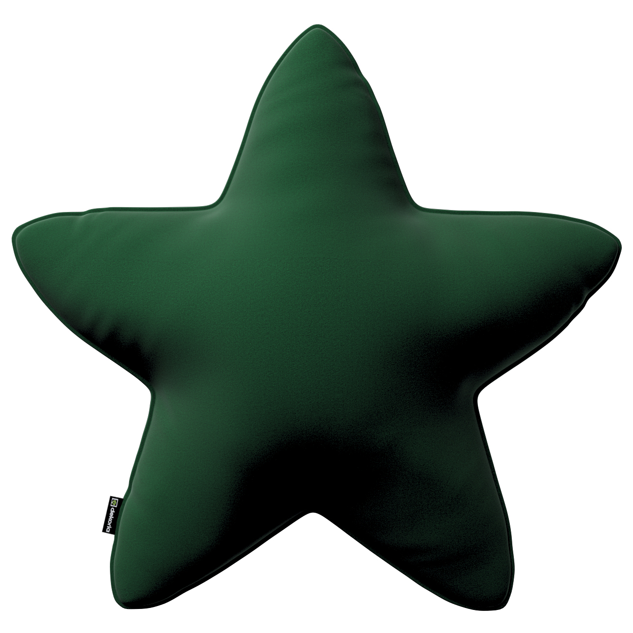 Dekoria Polštář Hvězda 52x15cm zelený, 52 x 15 cm