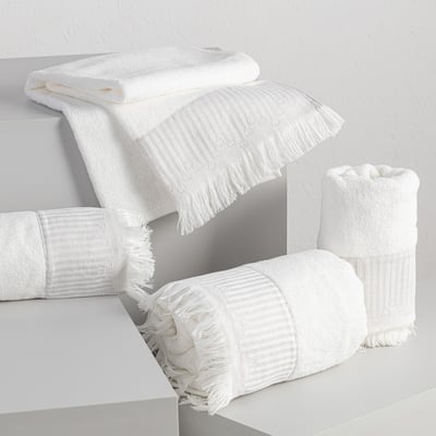 Zestaw ręczników Trevor 3szt. white grey