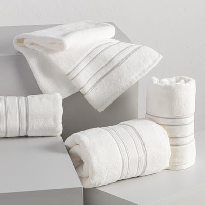 Zestaw ręczników Gunnar 3szt. creamy white grey