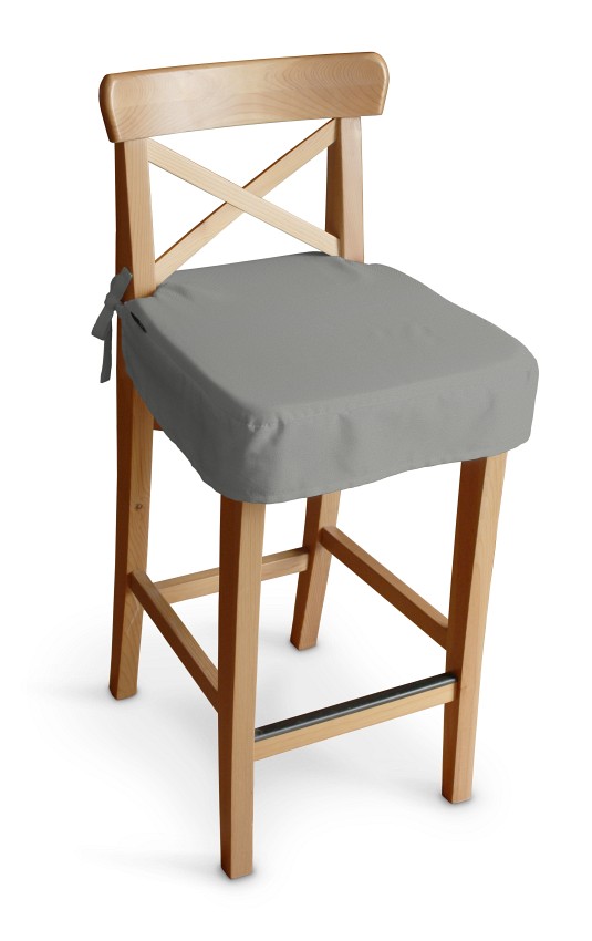 Dekoria Sedák na židli IKEA Ingolf - barová, šedá , barová židle Ingolf, Loneta, 133-24